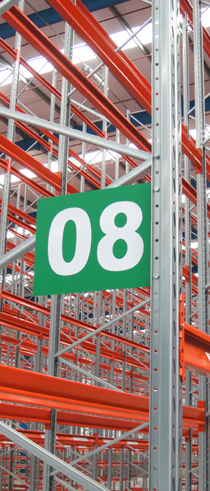 Warehouse Sign Aisle Markers